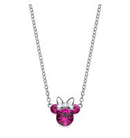 Collar Disney Niño DISNEY PREZIOSI PER BAMBINI IN ARGENTO MICKEY MOUSE in Plata Cubic Zirconia NS00006SOCTL-157.CS